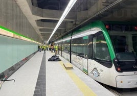 Metro de Málaga inicia las primeras pruebas en circulación de los dos nuevos trenes para sumar un total de 21