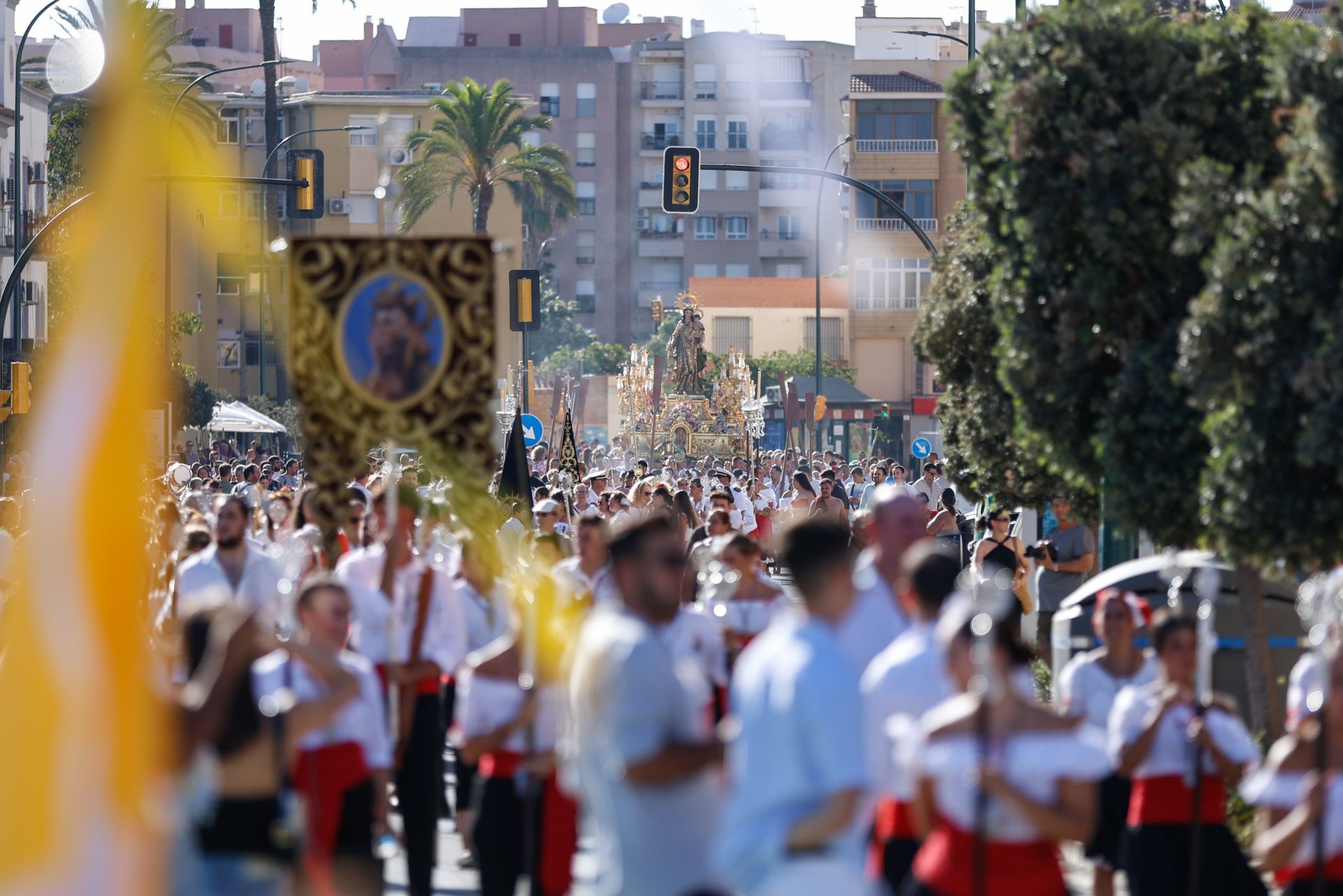 Procesión de la Virgen del Carmen de Huelin