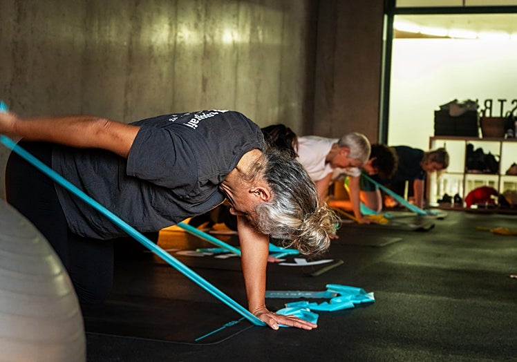 Entrenamiento de fuerza en Distrito 290 Málaga.