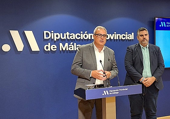 Antonio Navarro y Josele González, este martes.