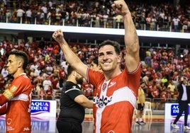 El malagueño Pablo Ramírez, elegido mejor pívot de la Primera División de fútbol-sala