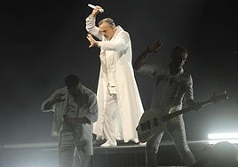 El concierto de Miguel Bosé en Starlite, en imágenes