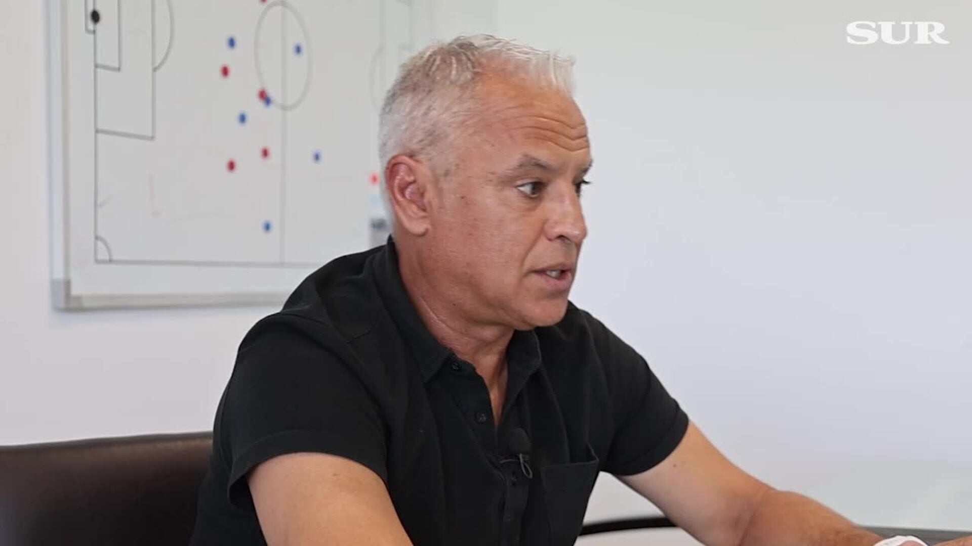 Entrevista a Pellicer, el entrenador del Málaga