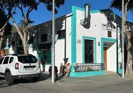El comedor social de Emaús, en el recinto ferial de Torremolinos.