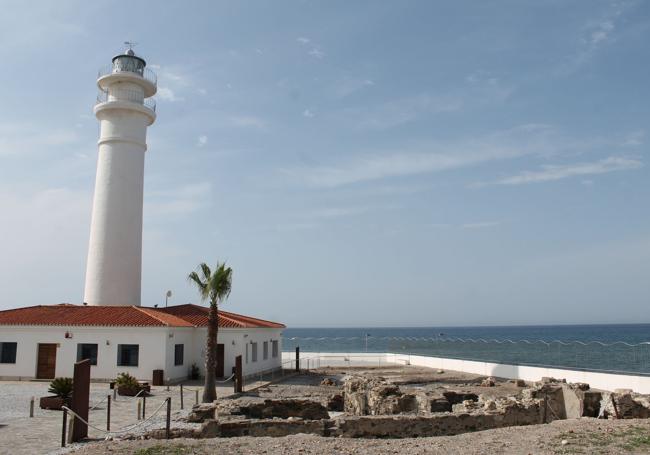 Vestigios romanos junto al Faro