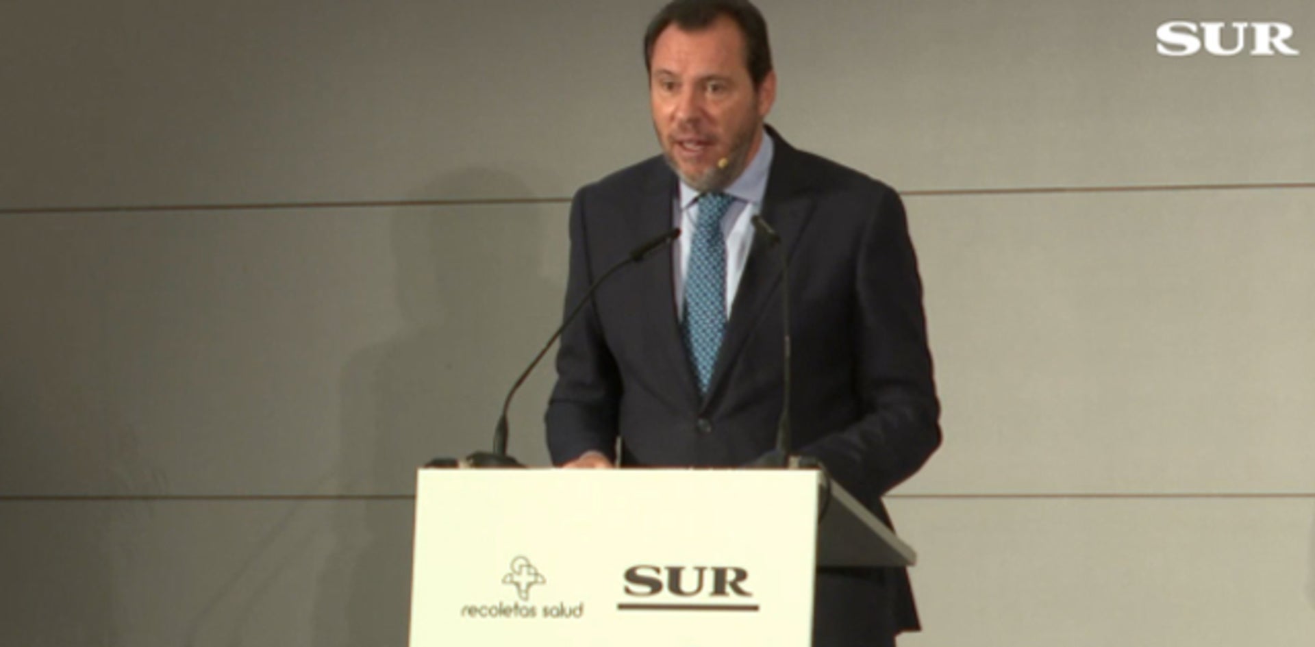 Intervención del ministro Oscar Puente, en el Foro SUR, en el que ha anunciado inversiones para Málaga