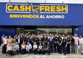Inauguración de la nueva tienda.