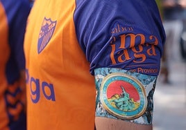 Imagen de la tercera equipación del Málaga para esta temporada.