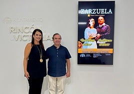 Paz Couto y Pablo Prados, en la presentación de los montajes.