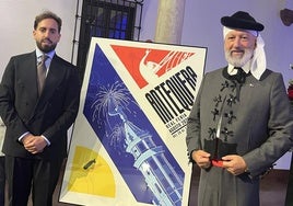 Alejandro Naranjo pinta el Cartel de la Feria de Agosto de Antequera