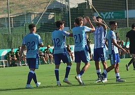 El amistoso Almería- Málaga, en imágenes