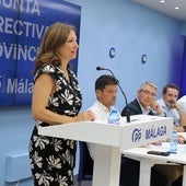 Patricia Navarro, durante su intervención este sábado.