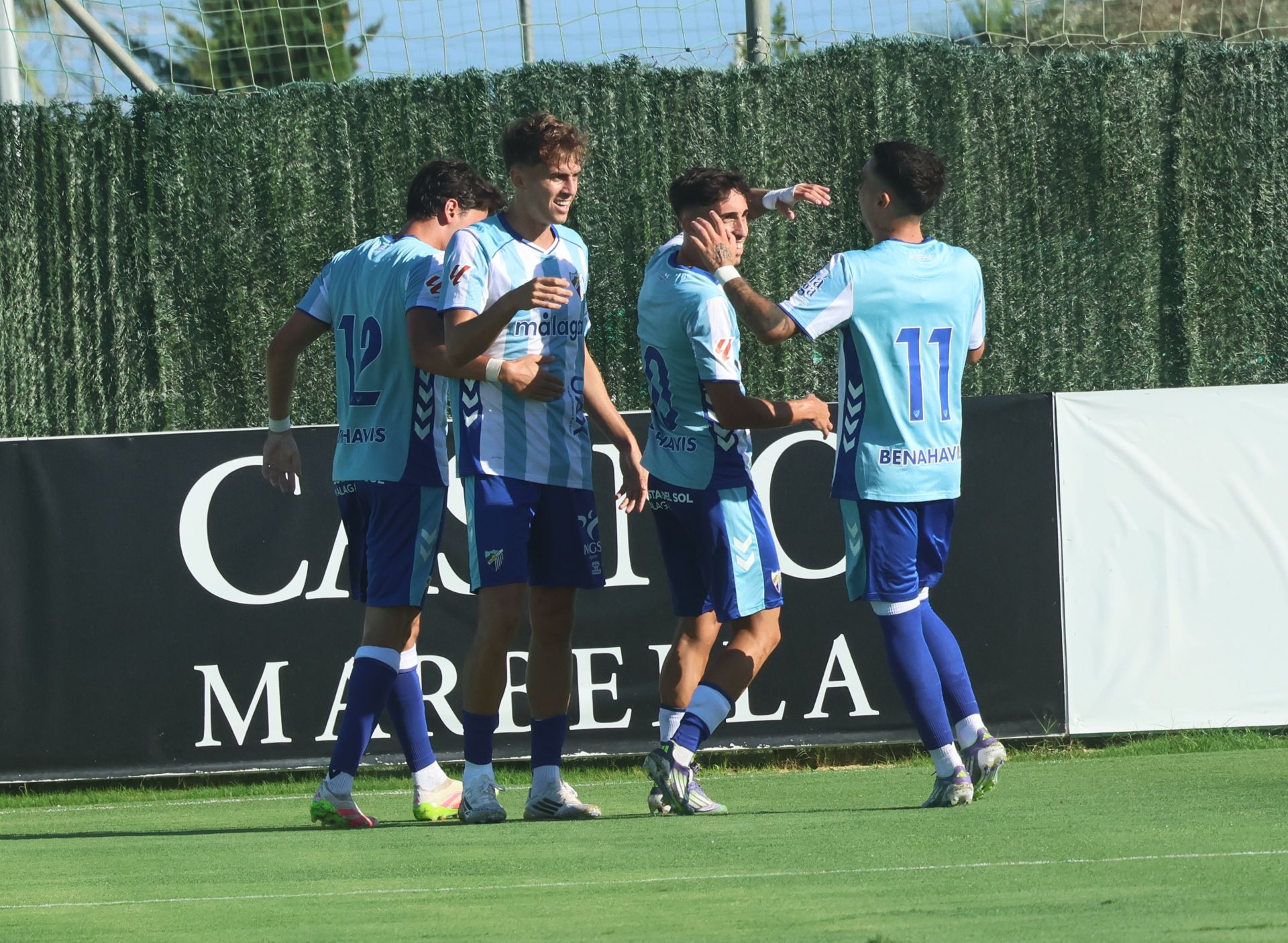 El amistoso Almería- Málaga, en imágenes