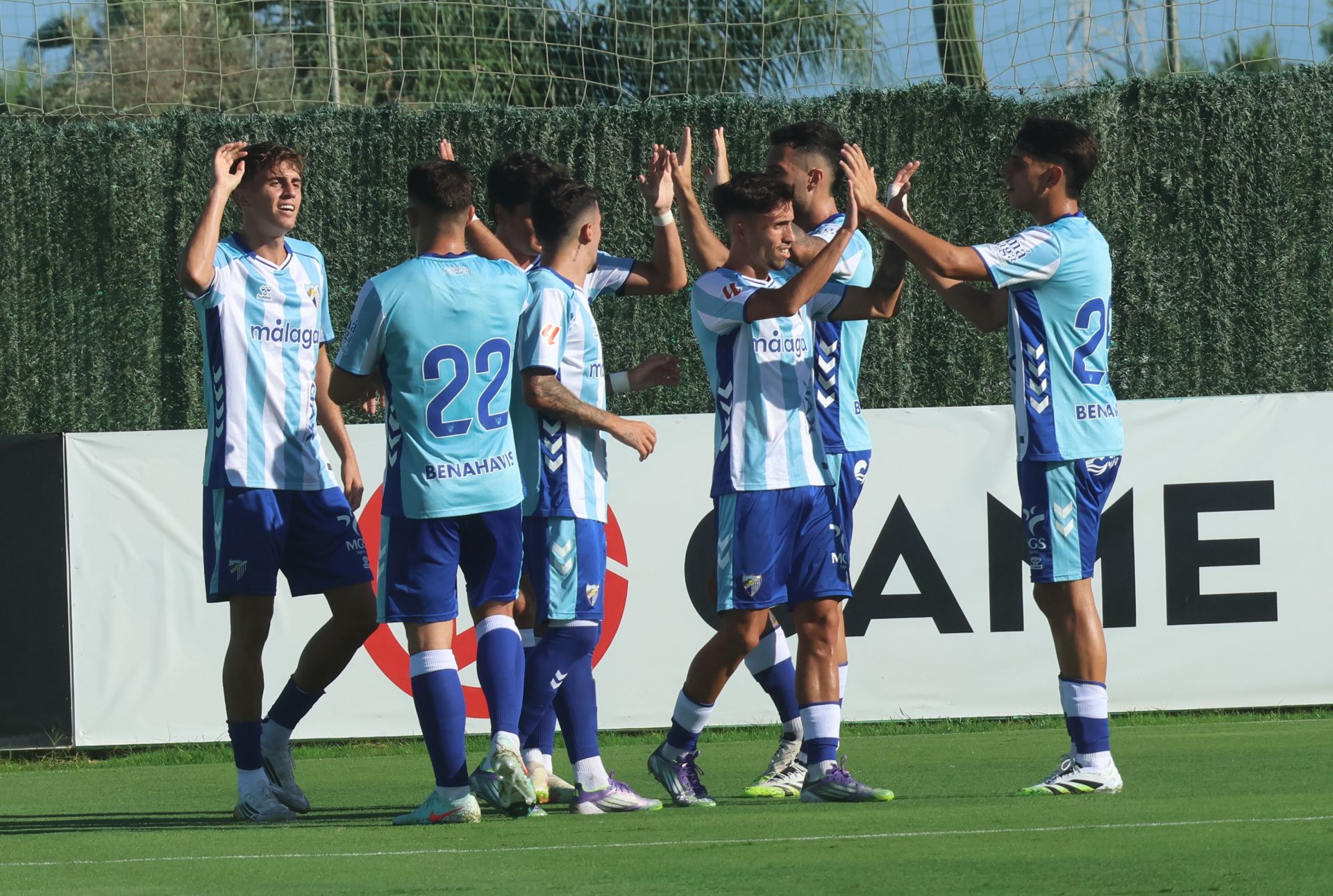 El amistoso Almería- Málaga, en imágenes