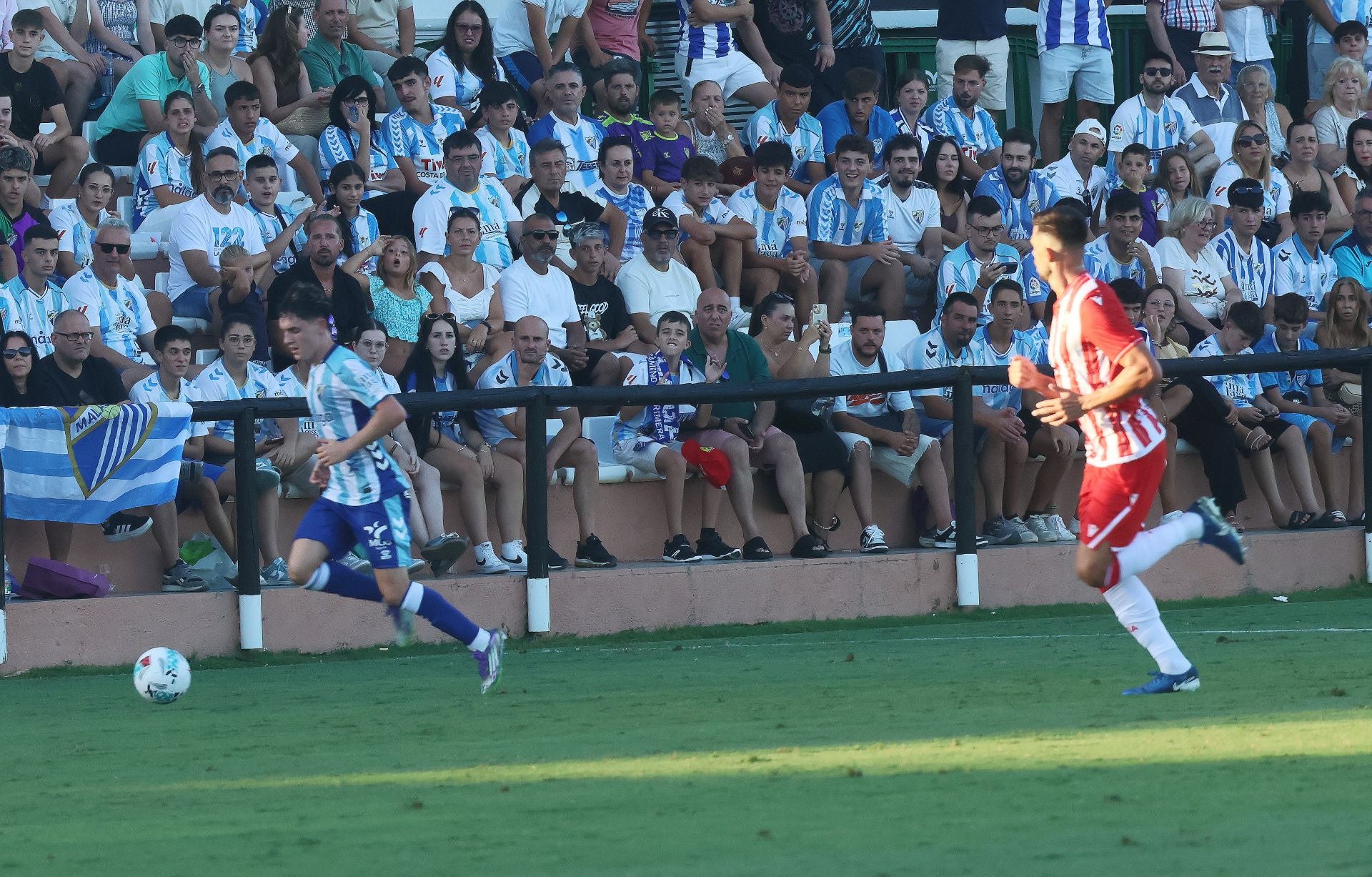 El amistoso Almería- Málaga, en imágenes