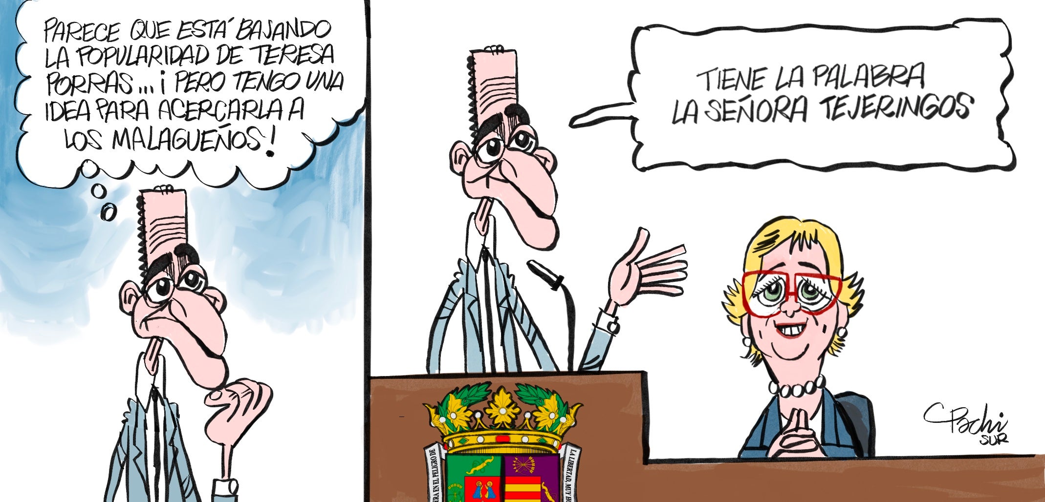 El mes de julio, en las viñetas de Idígoras y Pachi