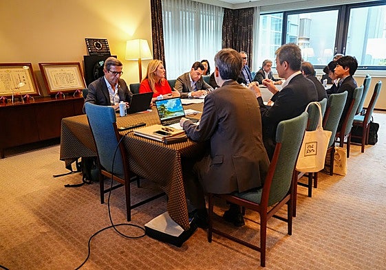 Reunión de la delegación andaluza con las autoridades del Kyoto Research Park