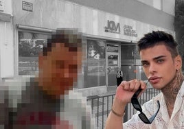 Un fotomontaje con Paco 'el Bueno', a la izquierda, pixelado, y Kiko, una de sus víctimas, a la derecha.