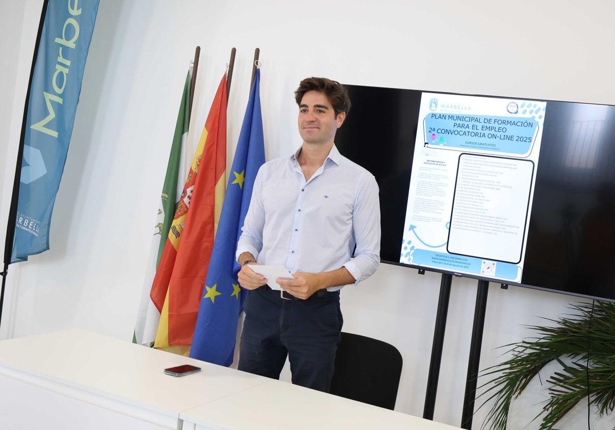 El asesor responsable del ramo, Alejandro Freijo, ha presentado la iniciativa.