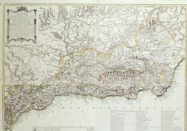Mapa del Reyno de Granada.
