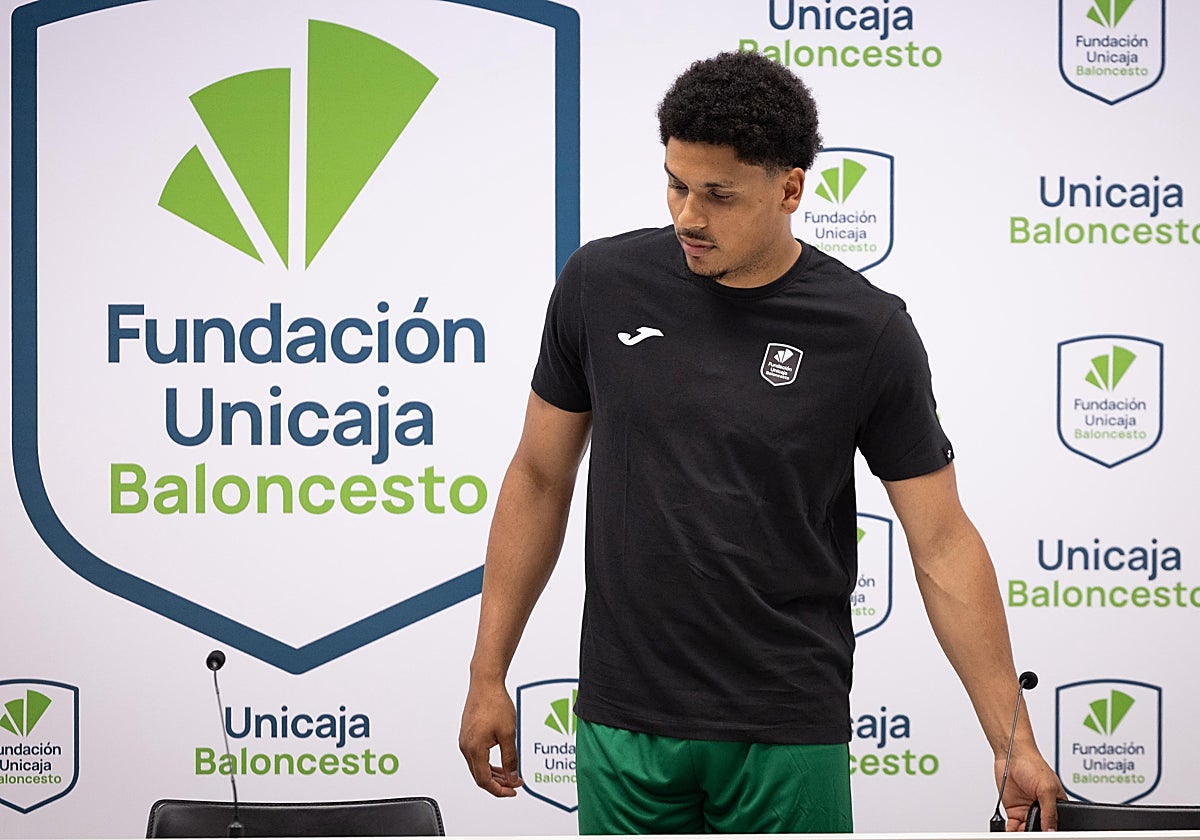 Xavier Castañeda, el día de su presentación.