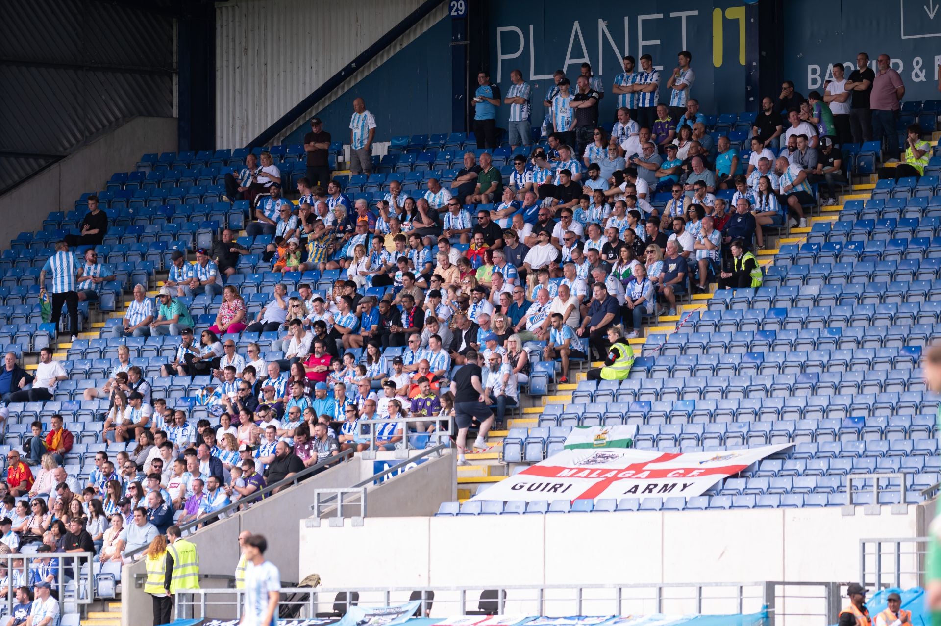 Las imágenes del amistoso entre el Oxford United y el Málaga