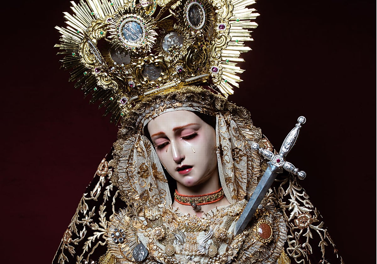 La Virgen del Valle, que se estrenará en la calle en 2026, es obra de Israel Cornejo.