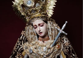 La Virgen del Valle, que se estrenará en la calle en 2026, es obra de Israel Cornejo.
