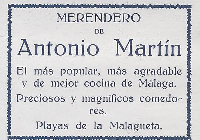 Anuncio de Antonio Martín