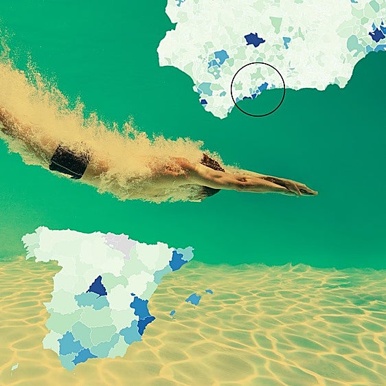 El tercer municipio de España con más piscinas está en Málaga