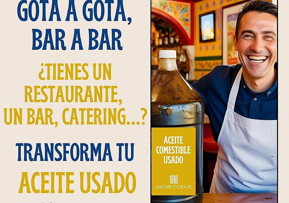 'Gota a Gota, Bar a Bar': Madre Coraje pide a bares y restaurantes que les donen el aceite usado