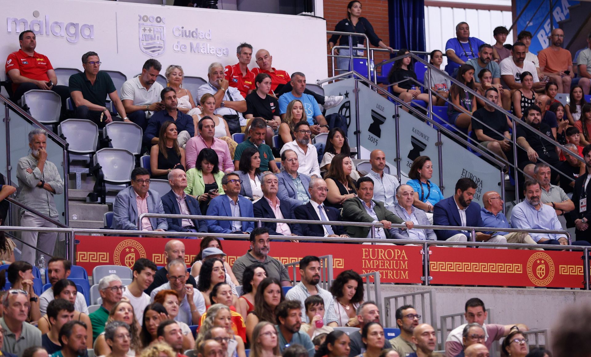 El España - Portugal en Málaga, en imágenes