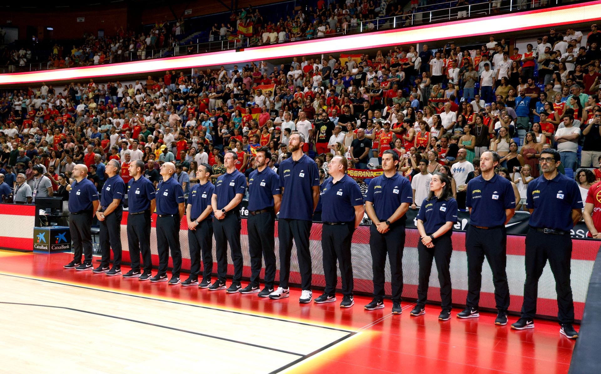 El España - Portugal en Málaga, en imágenes