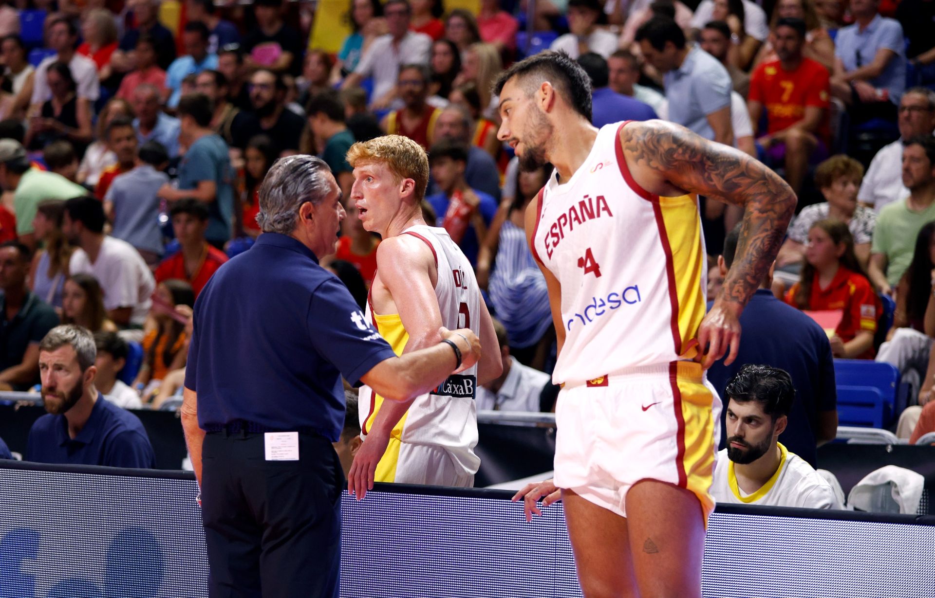 El España - Portugal en Málaga, en imágenes