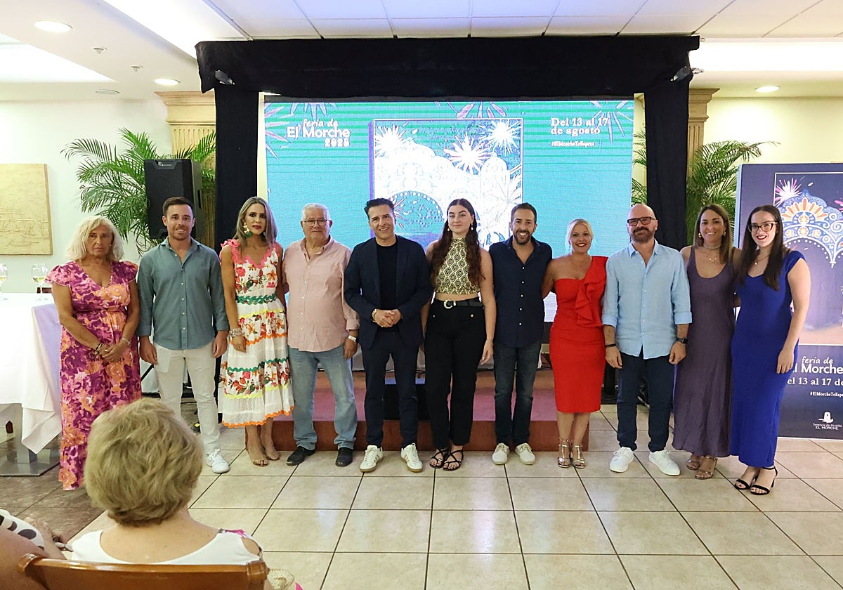 Acto de presentación de la programación festiva prevista en El Morche.