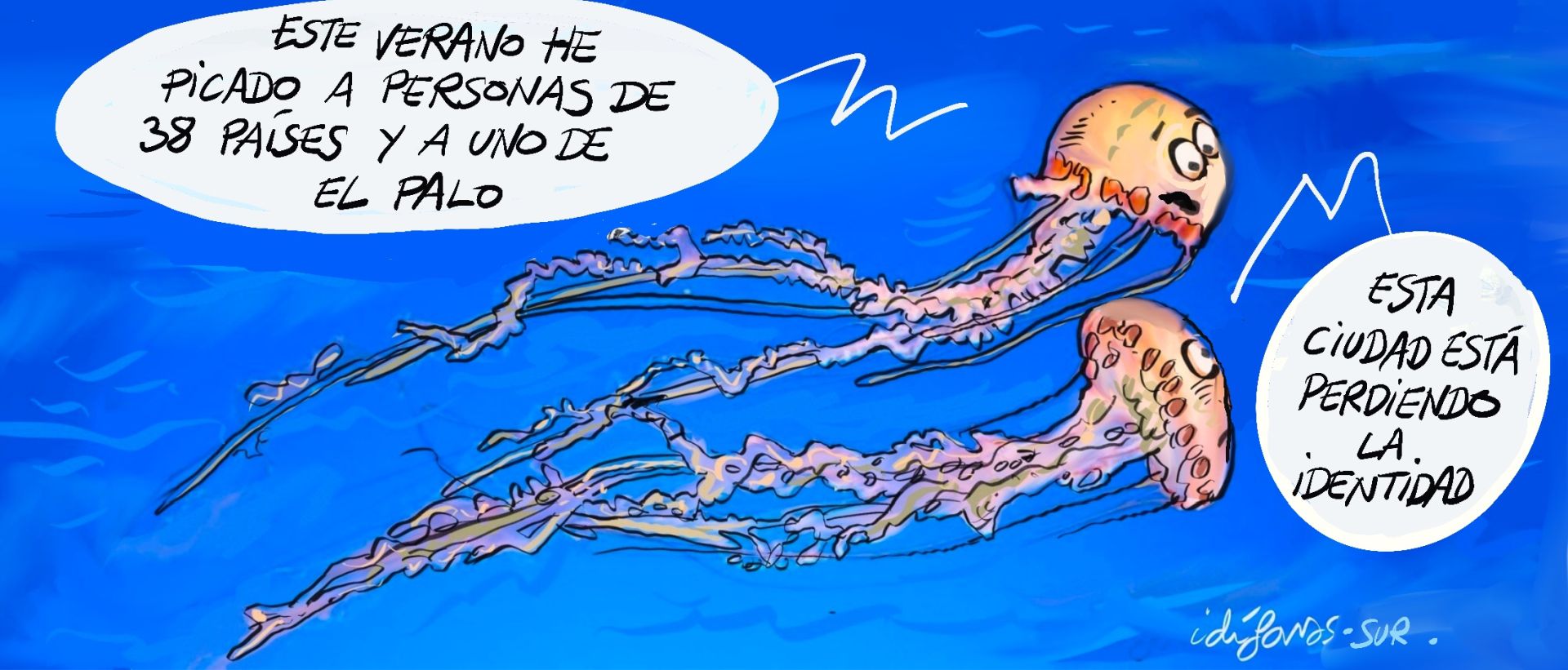 El mes de agosto, en las viñetas de Idígoras y Pachi