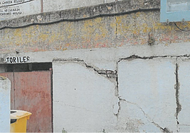 Situación que presenta actualmente el interior de la plaza de toros.