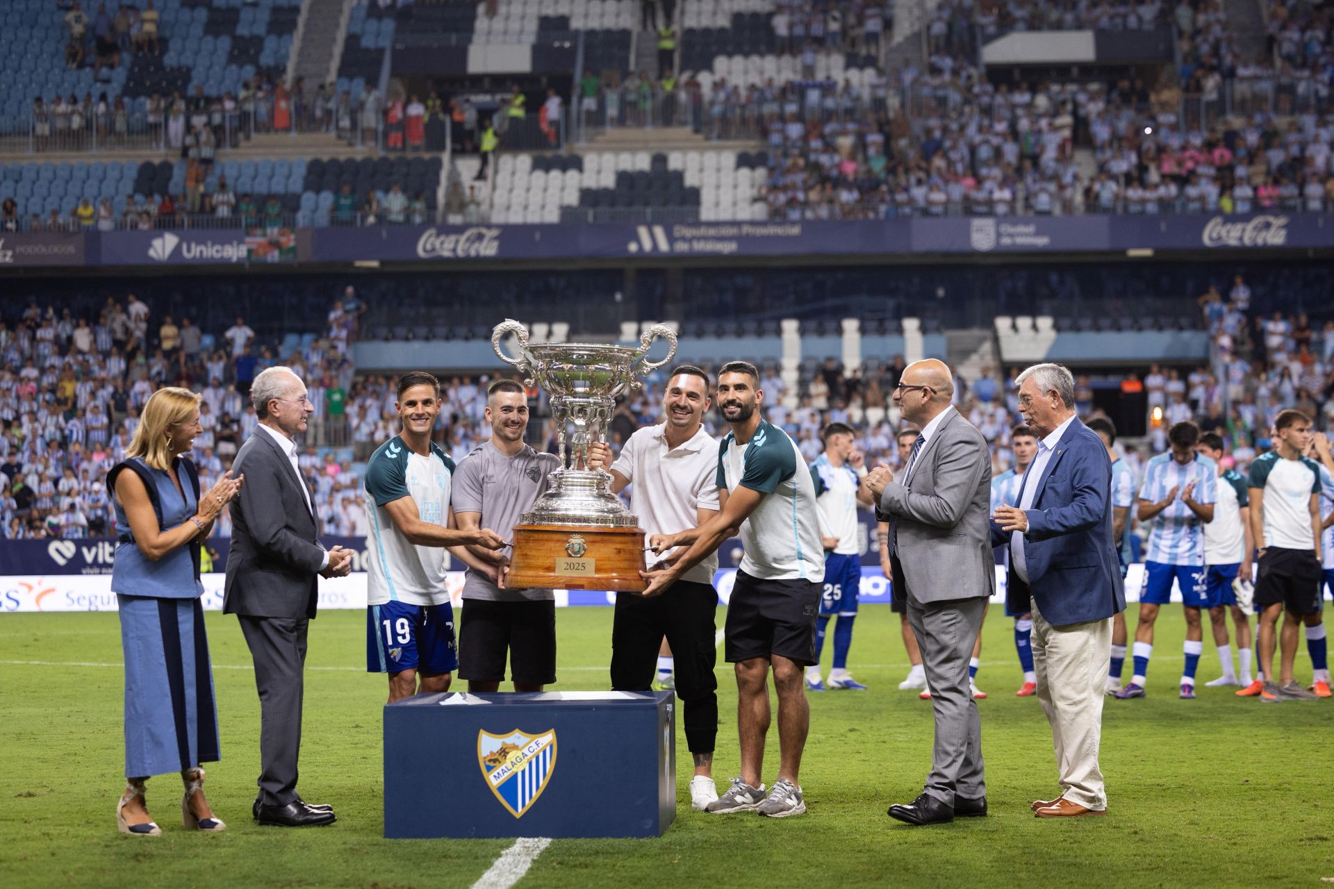 El Málaga- Betis del Trofeo Costa del Sol, en imágenes