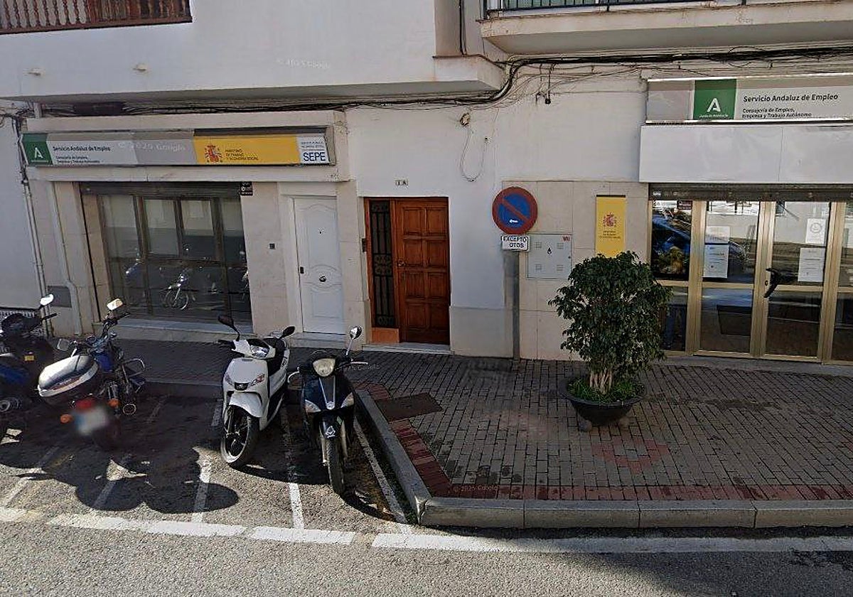 Imagen de la oficina del SAE en Torrox.
