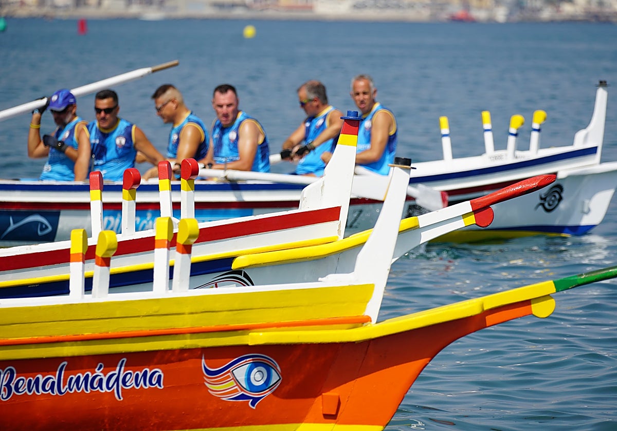 Los preparativos en la salida.
