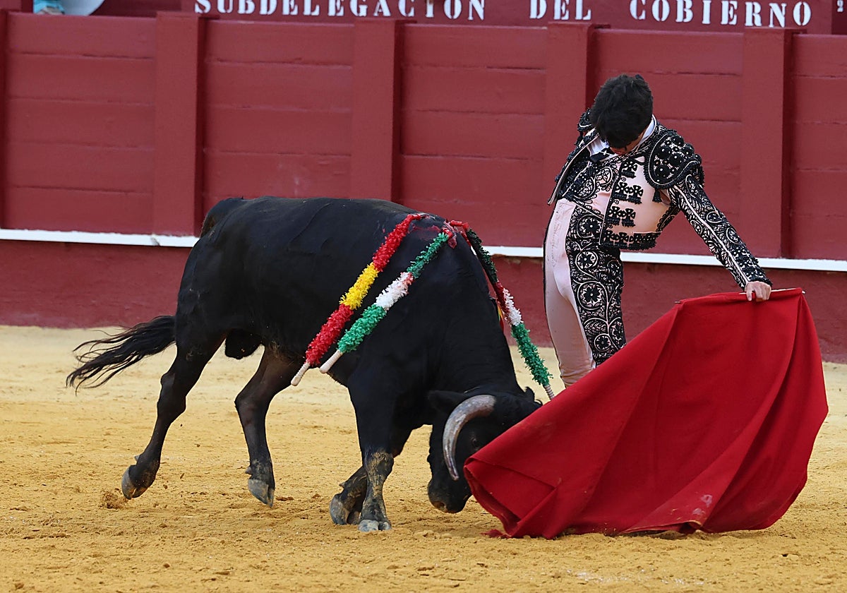 Lozano, al natural, en el cuarto de la tarde.