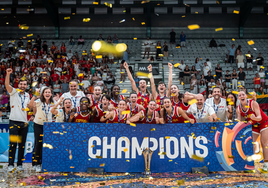 Carla Viegas, campeona de Europa sub-20 con recital de triples incluido
