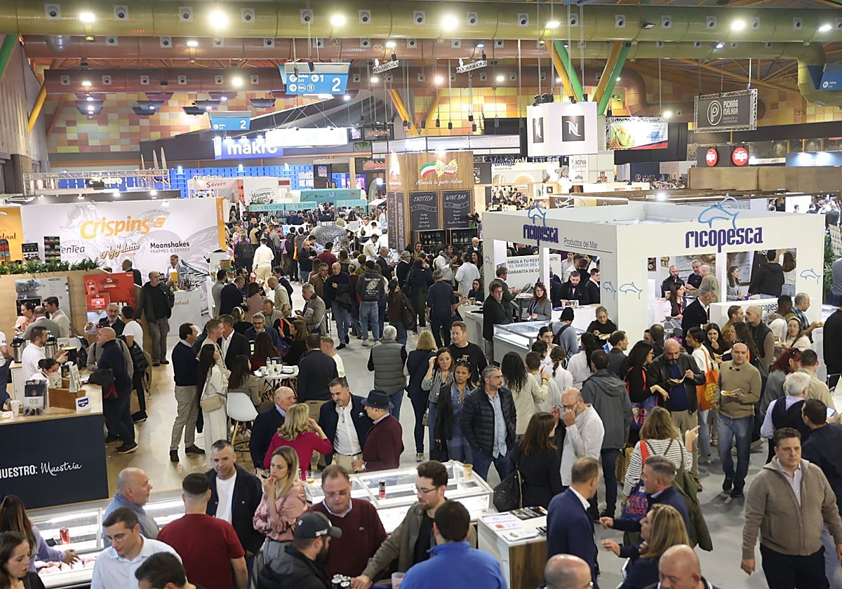 Vista de la feria H&T de Innovación en Hostelería y Turismo.