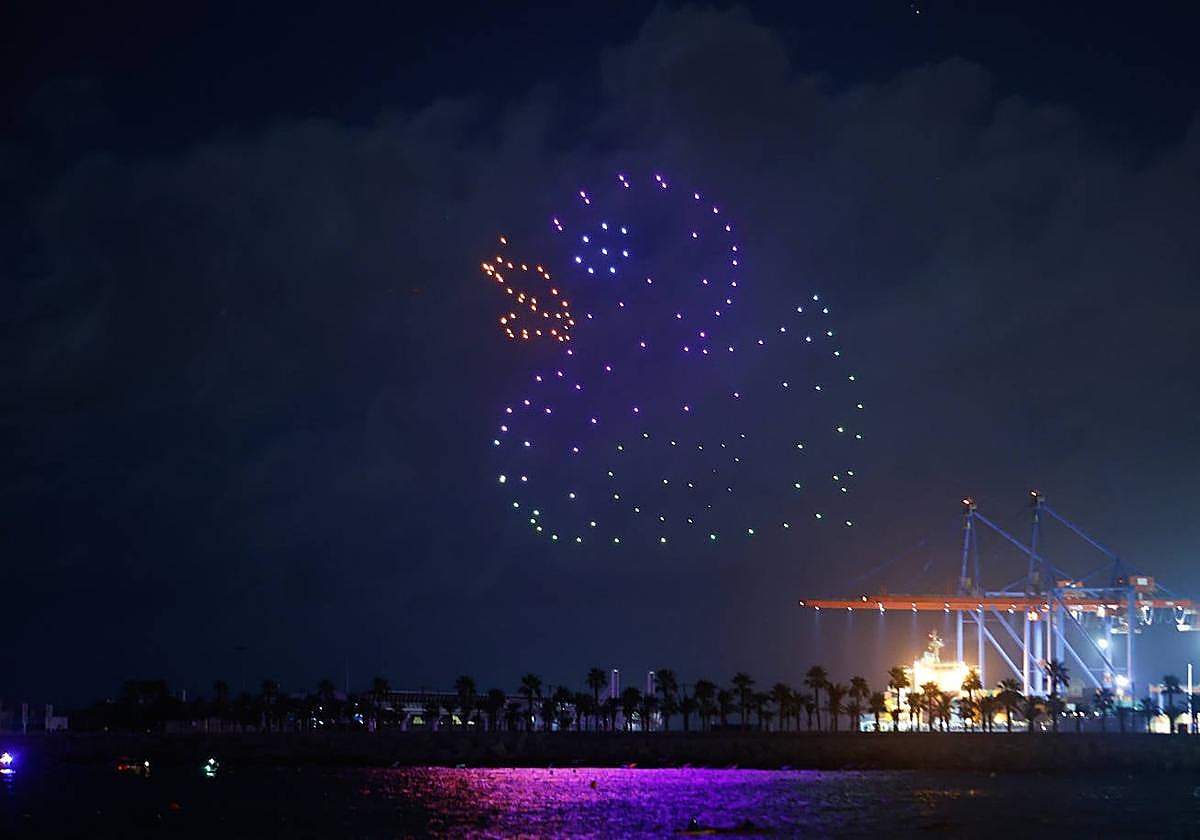 Espectáculo de drones de la Feria de Málaga 2025: todo lo que necesitas saber