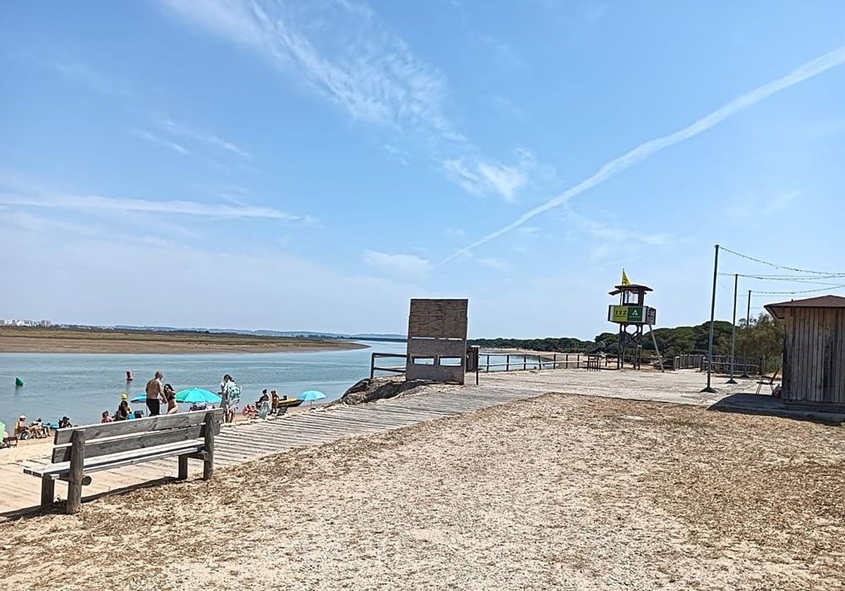 Playa del municipio gaditano de Puerto Real.