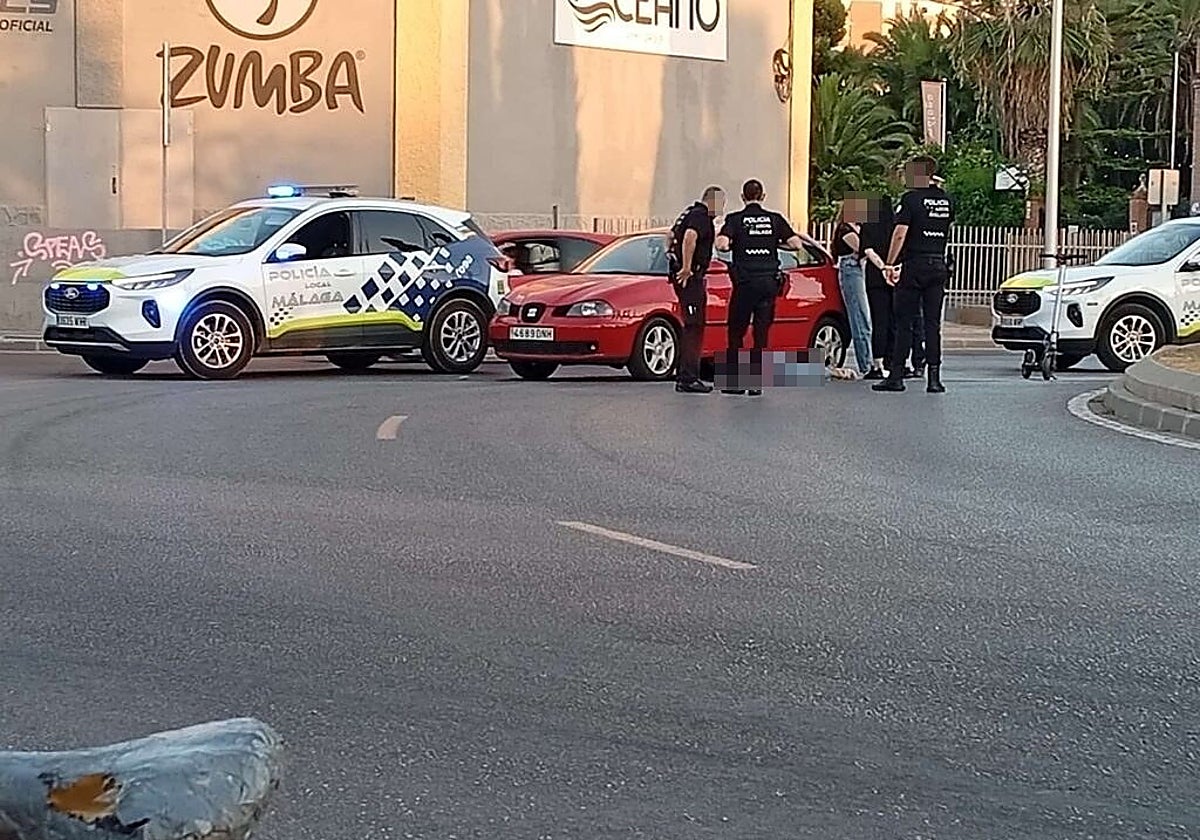 Los servicios de emergencias en el lugar del segundo accidente.