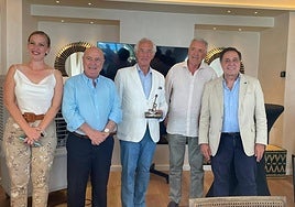 Murteira Grave recoge el trofeo Juan Breva a la mejor ganadería de 2024