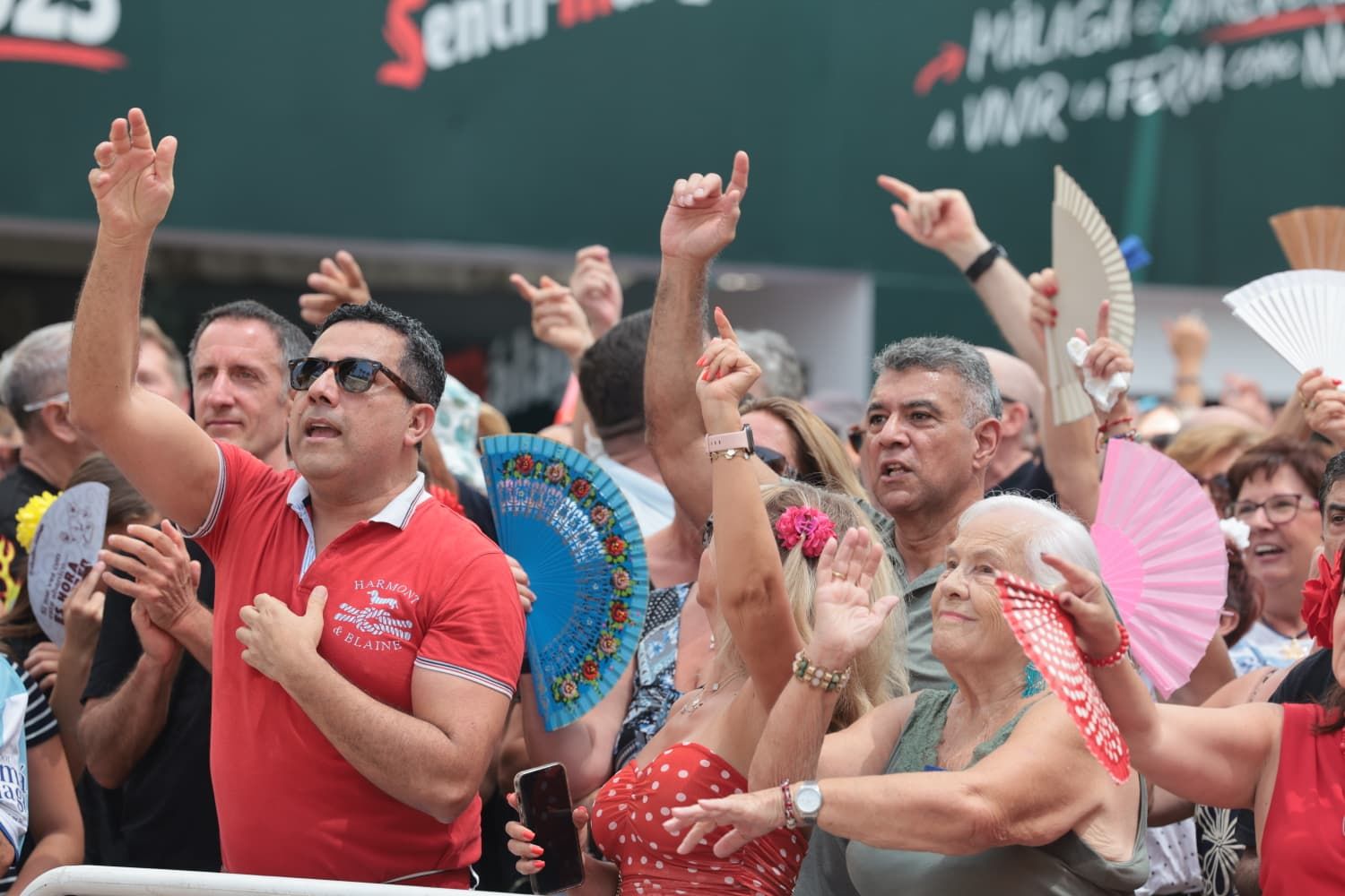 Las mejores fotos del sábado 16 en la Feria de Málaga