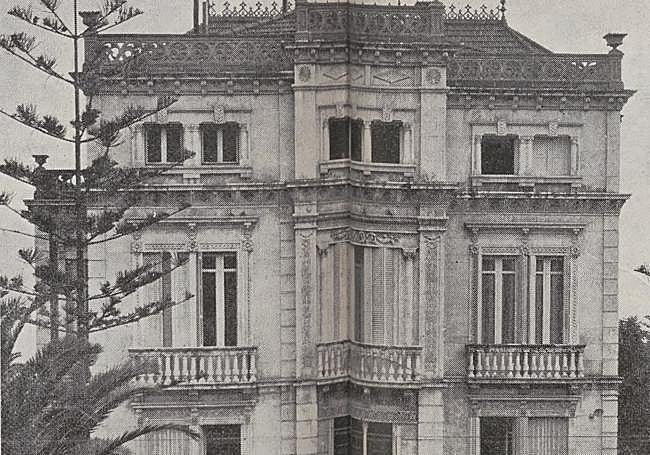 Villa Carmen, en el paseo de Sancha.