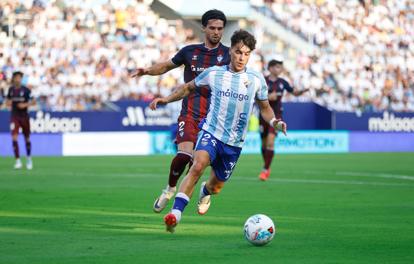 Las mejores imágenes del primer partido de la temporada: Málaga-Eibar